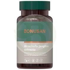 Cápsulas Bonusan 60 de Alcachofra-Gengibre