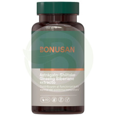 Astragalus, Shiitake, Siberian Ginseng 90 Bonusan Capsules
