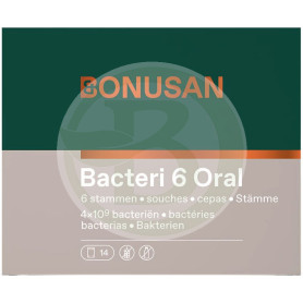 Bacteri 6 Oral 14 Envelopes Bonusan