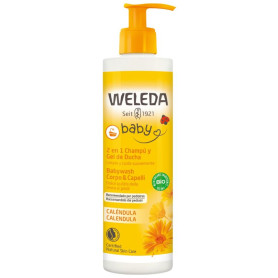 Shampoo e Gel de Calêndula Weleda 400ml