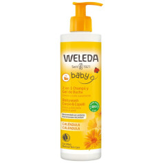 Shampoo e Gel de Calêndula Weleda 400ml