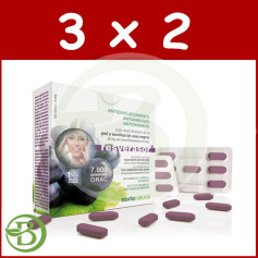 Pacote 3x2 Resverasor Plus 28 Tablets Soria Natural