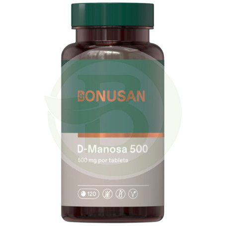 D-Manose 500Mg. 120 Tablets Bonusan