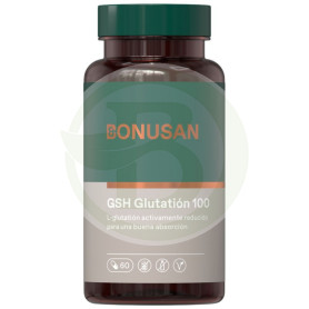 GSH GLUTATION 100Mg. 60 CÁPSULAS VEGETAIS BONUSAN