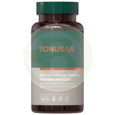 St. John's Wort-Ginkgo-Ginseng 90 Bonusan Vegetable Capsules
