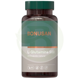 L-Glutamina 500Mg. 60 cápsulas Bonusan