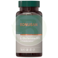 L-Glutamina 500Mg. 60 cápsulas Bonusan