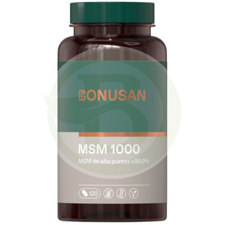 MSM 1,000Mg. 120 Tablets Bonusan