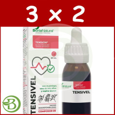 Pack 3x2 Composor 9 Tensivel 50Ml Soria Natural