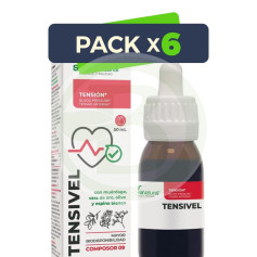 Pacote 6x Composor 9 Tensivel 50ml Soria Natural