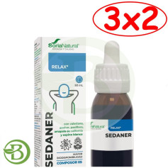 Pack 3x2 Composor 05 Sedaner 50ml Soria Natural