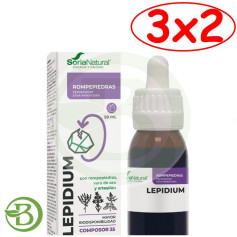 Pacote 3x2 Composor 25 Lepidium 50ml Soria Natural