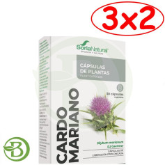 Pacote 3x2 Cardo Mariano 30 Cápsulas Soria Natural