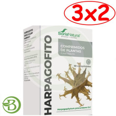 Pack 3x2 Harpagofito 60 Comprimidos Soria Natural