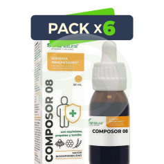 Pacote 6x Composor 08 50Ml Soria Natural