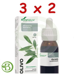 Pacote 3x2 Extrato de Oliva 50ml Soria Natural
