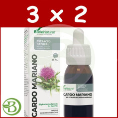 Pacote 3x2 Extrato de Cardo Mariano 50ml Soria Natural