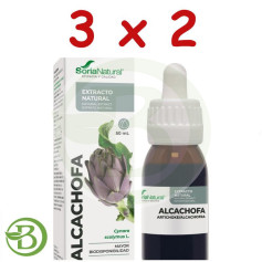 Pacote 3x2 Extrato de Alcachofra 50ml Soria Natural