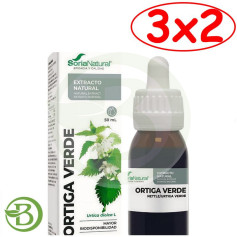 Pacote 3x2 Extrato de Urtiga Verde 50ml Soria Natural