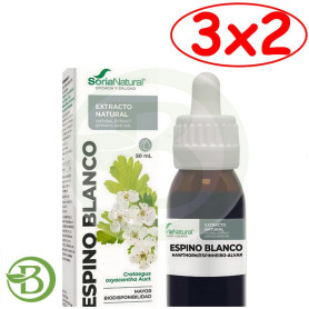 Pack 3x2 Extracto De Espino Blanco 50Ml Soria Natural