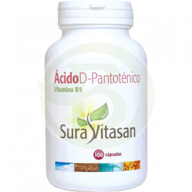 Ácido D-Pantoténico 100 Cápsulas Sura Vitasan