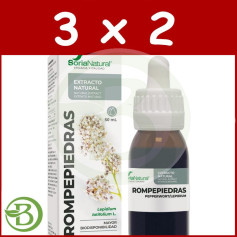 Pacote 3x2 Extrato de Quebra-Pedras 50ml Soria Natural