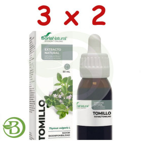 Pack 3x2 Extracto De Tomillo 50Ml Soria Natural