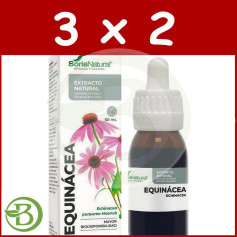 Pacote 3x2 Extrato de Equinácea 50ml Soria Natural