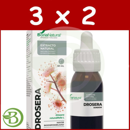 Pack 3x2 Extracto De Drosera 50Ml Soria Natural