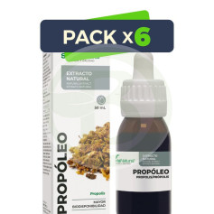 Pacote com 6 Extratos de Própolis 50ml da Soria Natural