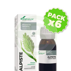 Pacote com 6 Extratos de Alpiste 50ml Soria Natural