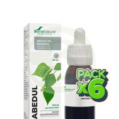 Pack 6x Extracto De Abedul 50Ml Soria Natural