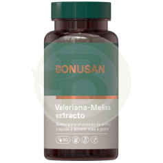 Valerian e Melissa 60 Bonusan Capsules
