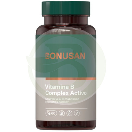 Vitamina B Complexo Ativo 60 Cápsulas Bonusan