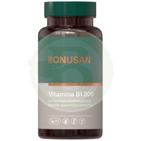 Vitamina B1 (Tiamina Hcl) 300Mg. 60 cápsulas Bonusan