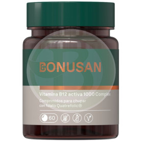 Vitamina B12 Ativa 1000Mcg 60 Comprimidos Bonusan