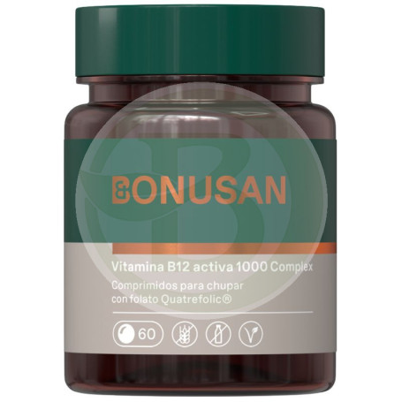 Vitamina B12 Ativa 1000Mcg 60 Comprimidos Bonusan