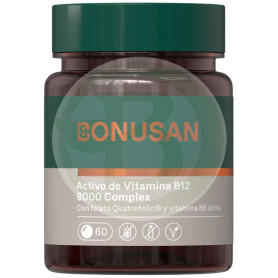 Vitamina B12 Ativa 8000mcg 60 Comprimidos Bonusan