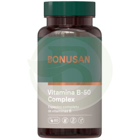 Vitamina B-50 Complex 60 Cápsulas Bonusan