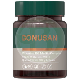 Complexo Metílico de Vitamina B6 60 Cápsulas Bonusan