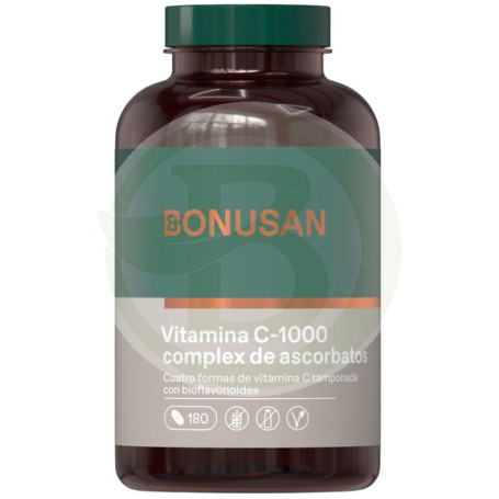 Vitamina C-1000 Complexo Ascorbato 180 Comprimidos Bonusan