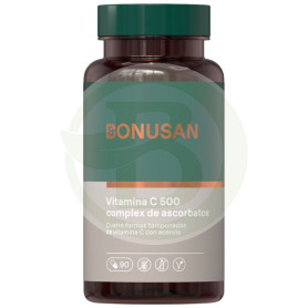 Complexo Ascorbato Vitamina C-500 90 Cápsulas Bonusan