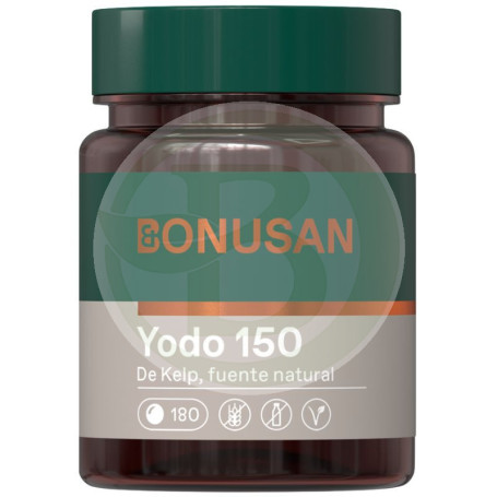 Iodo 150Mcg. (Kelp) 180 Comprimidos Bonusan