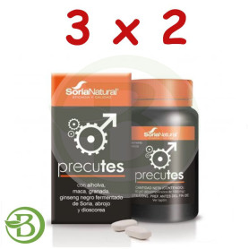 Pack 3x2 Precutes 60 Comprimidos Soria Natural