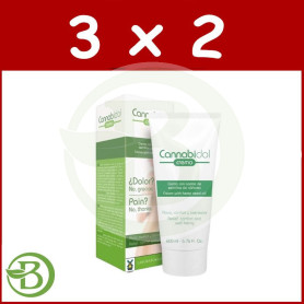 Pack 3x2 Cannabidol Crema 200Ml. Tegor