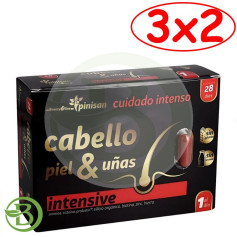 Pacote 3x2 Cabelo, Pele e Unhas Intensive Beautyline 28 Cápsulas Pinisan