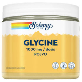 Glicina em pó 1000mg 400g Solaray