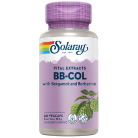 Bb-Col (Bergamota e Berberina) 60 Cápsulas Solaray