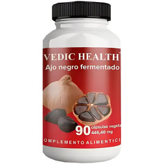 Alho Preto Fermentado 90 Cápsulas Vedic Health