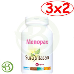 Pacote 3x2 Menopax 60 Cápsulas Sura Vitasan